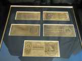 MAGYAR 5-10-20-50-100 PENGŐ UNC ARANY BANKJEGY 