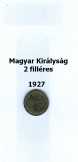 Magyar Királyság - 2 fillér