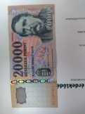 Ritka 20000 forint bankjegy  2007 GC patika állap.