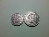 Szingapúr - 10 és 20 Cents Szingapúr - 10 és 20 Cents