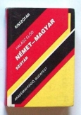 Halász Előd: Német-Magyar kisszótár1985