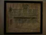 1896-Iron Crown Diploma,Parchment-Franz Joseph I.-