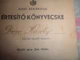 Elemi Népiskolai Könyvecske 1937-ből