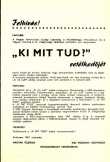 Felhívás "Ki Mit Tud" vetélkedőre 1967 - 029