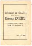 George Enescu aláírás (1942)