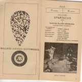 Műsorfüzet Szegedi Szabadtéri játékok 1961.