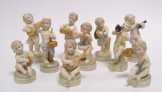 10db gyerekzenekar porcelán AX-48