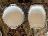 12 személyes antik porcelán étkészlet