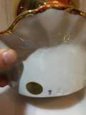 2db Swarovski porcelán