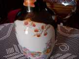  Kézzel festett japán antik váza