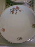 Alföldi porcelán 6.db.tányér+kínáló Süteményes 