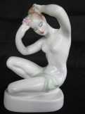 Aquincumi porcelán női akt