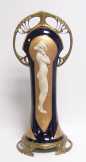 asztalközép porcelán/bronz JC-111 asztalközép porcelán/bronz JC-111