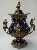 asztalközép porcelán/bronz PT-138 asztalközép porcelán/bronz PT-138