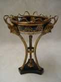 asztalközép porcelán/bronz PT-253 asztalközép porcelán/bronz PT-253