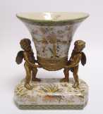 asztalközép porcelán/bronz PT-2 asztalközép porcelán/bronz PT-2