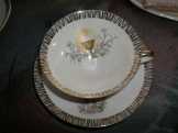 Bavaria porcelán csésze és tányér. Bavaria porcelán csésze és tányér.