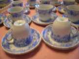 Brizil porcelán teás és kávés készlet