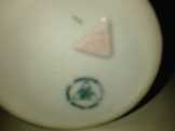 Csehszlovák porcelán váza