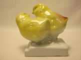 Csibe pár porcelán figura