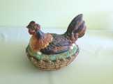 Egyedi porcelán tyúk Egyedi porcelán tyúk