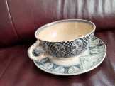 Fischer teáscsésze Emma dekorral