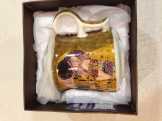 Gustav Klimt Teaszűrős bögre
