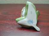 Herendi porcelán sárga rózsa