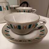 Hollóháza porcelán kávés hibátlan szett Hollóháza porcelán kávés hibátlan szett