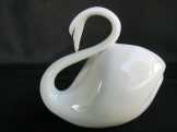 Hollóházi porcelán art deco hattyú