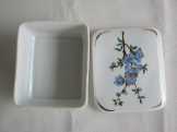 Hollóházi porcelán bonbonier ékszertartó