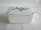 Hollóházi porcelán bonbonier ékszertartó