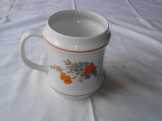 Hollóházi porcelán korsó