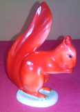 Hollóházi porcelán mókus Hollóházi porcelán mókus