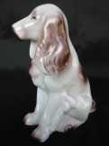 Hollóházi porcelán spániel kutya