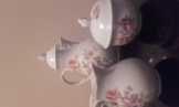 KAHLA antik német porcelán kávéskészlet