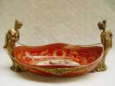 kínálótál bronz/porcelán JC-88