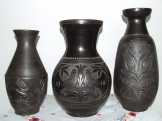 Korondi fekete váza