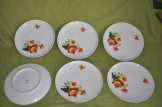 Porcelán lapostányér készlet Porcelán lapostányér készlet