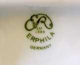 Puszilkodó gyermekpár. Erphila Germany, szignált