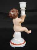 Puttó jelzett porcelán gyertyatartó