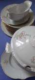 Roschütz porcelán étkészlet, 15 részes