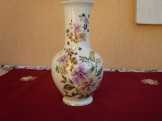 Zsolnay nagyméretű virágos váza,26cm