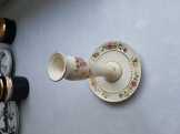 Zsolnay porcelán gyertyatartó