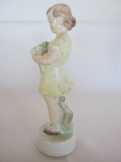 Zsolnay porcelán kislány