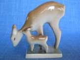 Zsolnay porcelán őzike Zsolnay porcelán őzike