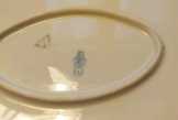Zsolnay porcelán pecsenyéstál
