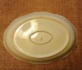 Zsolnay porcelán pecsenyéstál