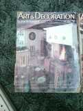 Art and Décoration 3 db Francia stílus magazin 