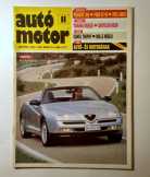 Autó Motor 1995/11 (poszter: Alfa) Krossz Pannónia Autó Motor 1995/11 (poszter: Alfa) Krossz Pannónia